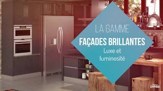 Gamme GAMME BRILLANTE  des cuisines aménagées lumineuses [upl. by Sherrer796]