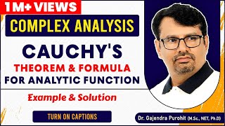 Cauchys Integral Formula For Analytic Function  Example amp Solution [upl. by Prior]