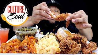 CULTURE SOUL FOOD  EATING SHOW  MUKBANG FlavasbyDameDash [upl. by Nabois]