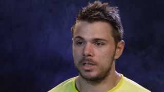 Stanislas Wawrinka interview fourth round  2014 Australian Open [upl. by Auric]