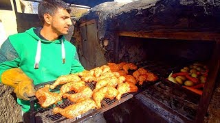 Palestinian Food  RARE quotZarbquot BBQ Arabic Cooking in Bethlehem  STREET FOOD in Palestine [upl. by Newcomer]