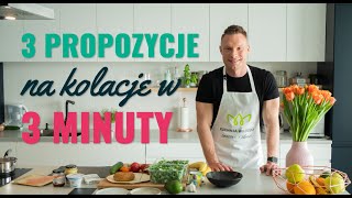 3 propozycje na kolacje w 3 minuty  zrobisz je szybciej niż zamówisz pizzę [upl. by Gertrude]