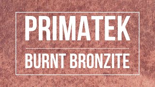 Burnt Bronzite Genuine  Daniel Smith Primatek Watercolor [upl. by Grace]