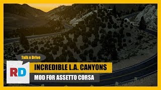 You Have to Have This in Your Life  Incredible LA Canyons Mod for Assetto Corsa [upl. by Bohman]