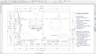 Creating Floorplan Dimensions and Annotation for the NKBA CKBD Exam [upl. by Nairred878]