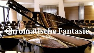 Johann Sebastian Bach  Chromatische Fantasie und Fuge BWV 903 dMoll AnnHelena Schlüter Klavier [upl. by Pall188]