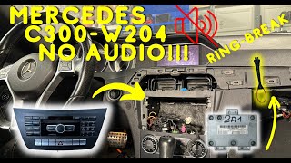 Mercedes C300 Radio Stopped Working Here is an easy fix [upl. by Astto514]