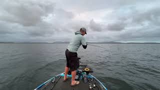 Barramundi 80 feet out on LiveScope  Cast to Catch [upl. by Aromat380]