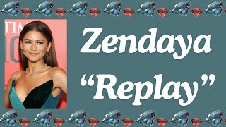 🎤Karaoke EditionSinging quotReplayquot by Zendaya with Onscreen Lyrics [upl. by Arved74]