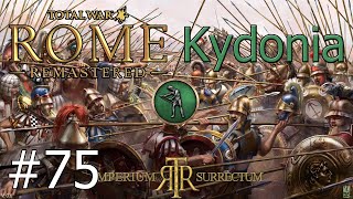 Lets Play Total War Rome Remastered  Imperium Surrectum  Kydonia  Part 75 Spartan Dungeon [upl. by Melessa90]