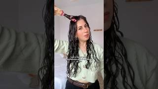 ✅TÉCNICA PARA POTENCIAR RIZOS rizos cabello peinados [upl. by Trebliw]