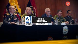 Noticiero de Ecuador Emisión Central 140423 [upl. by Schreck17]