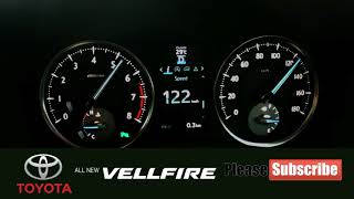 Toyota VELLFIRE 83 Lakhs Flagship MUV  Top Speed Acceleration test  25 L Hybrid top Speed [upl. by Fanny]