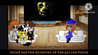 𝐍𝐓𝐑 kokujin no tensuki react to hiroki as Springtrap part 3 [upl. by Eceela]