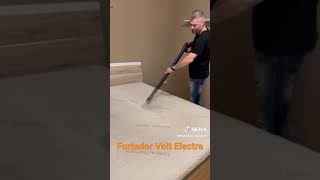 Mattress steam cleaning with Fortador Volt Electra  Steamer for mattresses cleaning [upl. by Lark]