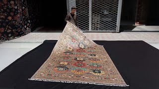 7×10 Light Brown Tribal Rug – HandKnotted Ersari Masterpiece from Maymana Afghanistan [upl. by Malvia]