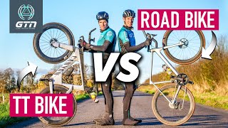 Triathlon Bike Vs Road Bike  What’s The Difference [upl. by Enahpad]