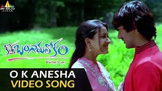 Kotha Bangaru Lokam Video Songs  O K Anesa Video Song  Varun Sandesh Sweta Basu [upl. by Bannasch]