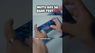 MOTO G85 5G BGMI TEST ❌ ₹17000 [upl. by Ardnusal]