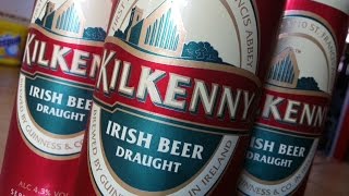 Kilkenny Irish Beer draught  Produit Irlandais [upl. by Hplodnar]