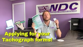 How do I get my Digital Tachograph card TOP TIPS [upl. by Ramak]