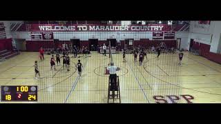 St Peters Prep vs Kearny High School Boys JV Volleyball [upl. by Cornell]