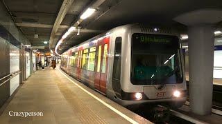 Rotterdam Metro Ondergronds  RET Rnet RandstadRail in Jan 2023 [upl. by Kletter20]