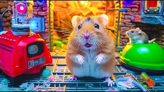 Breaking Out of the Lava Filled Prison Maze 🔥 Hamster Epic Escape 🐹 Hamster Maze [upl. by Tsai]