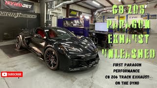 C8 Z06 Exhaust UNLEASHED FIRST Paragon Performance Exhaust on YouTube DYNO RESULTS [upl. by Lu971]