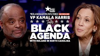 VP Kamala Harris Talks Black Agenda With Roland in North Carolina [upl. by Eberle]