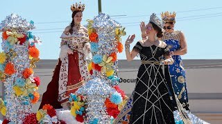 🌸 LIVE Colorful floats marching bands make their way through downtown for Battle of Flowers Parade [upl. by Kery]