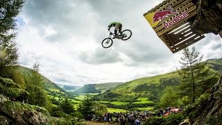 Hardcore Downhill MTB Racing  Red Bull Hardline 2015 [upl. by Vallery707]