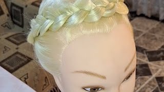 Quick Braid Hairstyle [upl. by Htebazileyram]