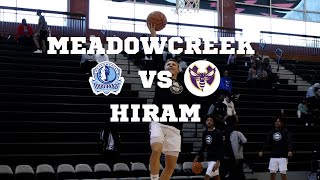 GA HIGH SCHOOL BASKETBALL  HIRAM VS MEADOWCREEK [upl. by Milford]