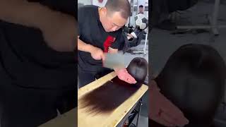 really weird haircut funny tryneverfail trending [upl. by Niknar365]