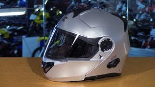 Torc Avenger T27 With Blinc Modular Motorcycle Helmet Review  Cheap Modular [upl. by Staal218]