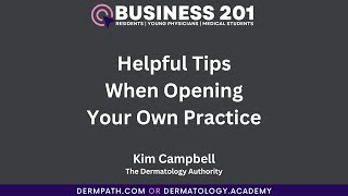 Helpful Tips When Opening Your Own Practice [upl. by Yecniuq]