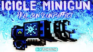 Icicle Minigun Sound Effect  Pixel Gun 3D Gun Sounds  Sound Of Icicle Mini gun Reload [upl. by Ag730]