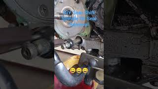 DIY Gear Shift Spindle Oil Seal Removal Simplified [upl. by Aridnere633]