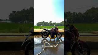 Pura fit huin 😋 trending hornetriders shortvideo rider bike bikewasher [upl. by Nauh]