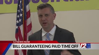 Magaziner proposes bill guaranteeing paid time off for workers [upl. by Yrellav133]