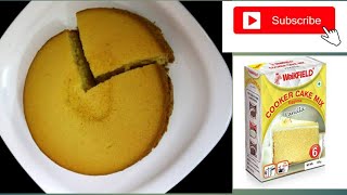 How to Prepare soft cooker cake recipe with Weikfield Powder  himabindu world  Must try Recipe [upl. by Yrag]