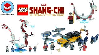 All LEGO Marvel Shang Chi and the Legend of the ten Rings Sets CompilationCollection Speed Build [upl. by Greeley]