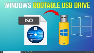 How To Create a Windows Bootable USB Drive and Install Windows [upl. by Okiram]