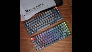 How to check Battery Status on Keychron Keyboard by pressing Fn B on Bluetooth Mode [upl. by Euqnomod]