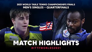 Truls Moregard v Quadri Aruna  2021 World Table Tennis Championships Finals  MS  QF [upl. by Weider116]