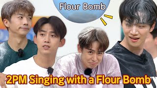 2PM is Singing with a Flour Bomb💣 [upl. by Eimmaj909]