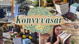 Alexandra Könyvvásár  Book Haul  vlog [upl. by Eceirahs]