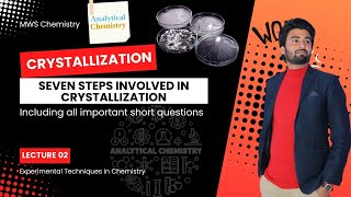 Crystallization Class 11 Chemistry  All Steps Involved in Crystallization Process crystallization [upl. by Leanahtan]