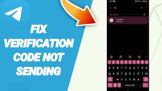 How To Fix Verification Code Not Sending On Telegram App [upl. by Lenhard905]